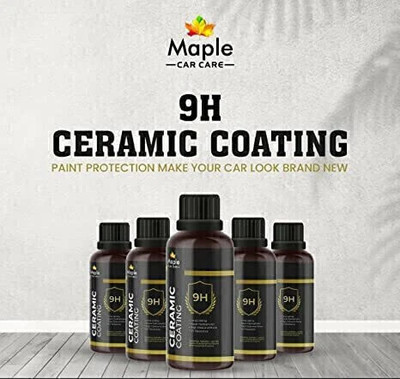 Maple Liquid Car Polish for Exterior(50 ml, Pack of 5)