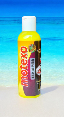 MOTEXO Liquid Car Polish for Metal Parts, Chrome Accent, Bumper, Windscreen, Tyres, Exterior, Leather, Dashboard(200 ml, Pack of 1)