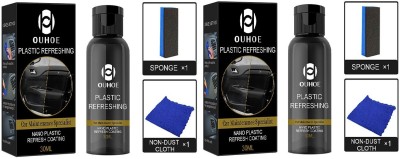 OUHOE Liquid Car Polish for Dashboard, Leather(30 ml, Pack of 2)