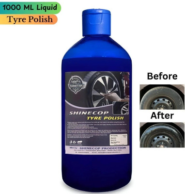 Shinecop Liquid Car Polish for Tyres(1000 ml)