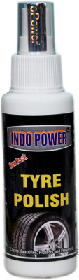 INDOPOWER Tyre polish 100ml. 100 ml Wheel Tire Cleaner(Pack of 1)
