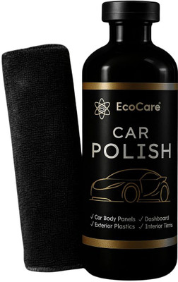 EcoCare Paste Car Polish for Dashboard, Windscreen(300 g, Pack of 1)
