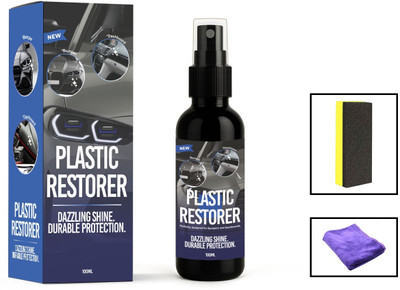 MotoWin Liquid Car Polish for Bumper, Dashboard, Exterior(100 ml, Pack of 1)