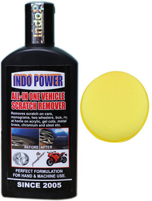 INDOPOWER LC1198- ALL -IN ONE VEHICLE SCRATCH REMOVER 100ml.+ One Foam Applicator Pad. BAALCC1203 Vehicle Interior Cleaner(100 g) INDOPOWER LC1198- ALL -IN ONE VEHICLE SCRATCH REMOVER 100ml.+ One Foam Applicator Pad. BAALCC1203 Vehicle Interior Cleaner(100 g)