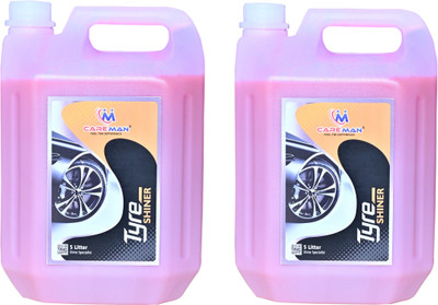 CAREMAN Liquid Car Polish for Tyres(10 L, Pack of 2)