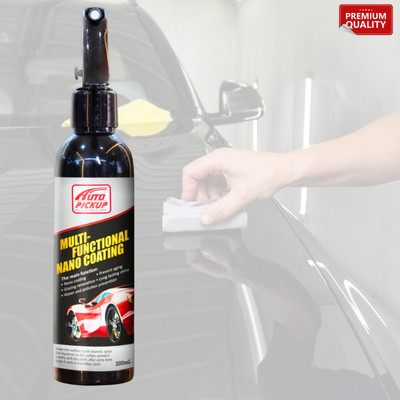 AUTO PICKUP Liquid Car Polish for Chrome Accent, Bumper, Exterior(200 ml, Pack of 1)