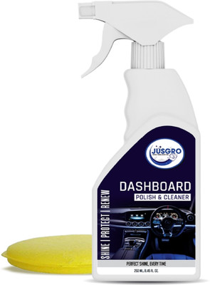 JusGro Liquid Car Polish for Dashboard, Exterior, Chrome Accent, Tyres(250 ml, Pack of 1)