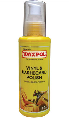 glowician Liquid Car Polish for Dashboard, Leather(100 ml)