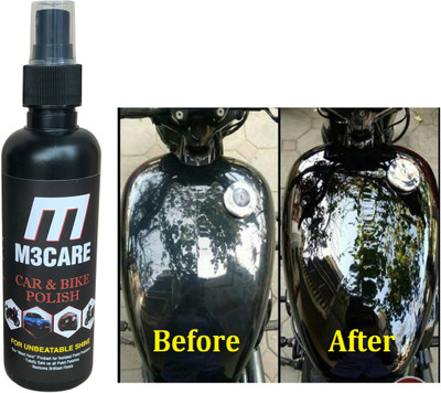M3CARE Liquid Car Polish for Exterior, Dashboard(200 ml)