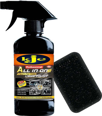 powerteck Liquid Car Polish for Bumper, Dashboard, Exterior, Leather, Metal Parts, Tyres(250 ml, Pack of 1)