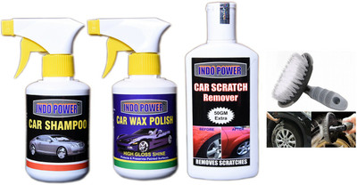 INDOPOWER Liquid Car Polish for Dashboard(700 ml, Pack of 4)