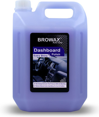 BROWAX Liquid Car Polish for Dashboard(5 L, Pack of 1)