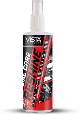 VISTA Liquid Car Polish for Dashboard, Metal Parts, Bumper, Tyres(250 ml, Pack of 1)