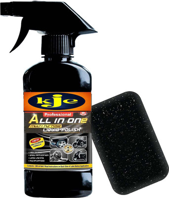 powerteck Liquid Car Polish for Bumper, Dashboard, Exterior, Leather, Metal Parts, Tyres(250 ml, Pack of 1)