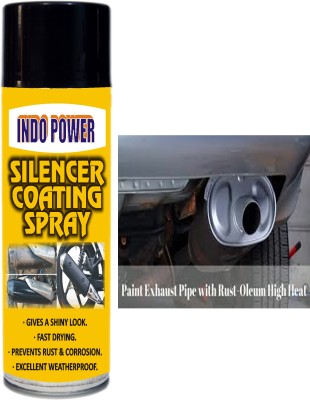 INDOPOWER SILENCER COATING BLACK 500ml. Car Washing Liquid(500 ml)