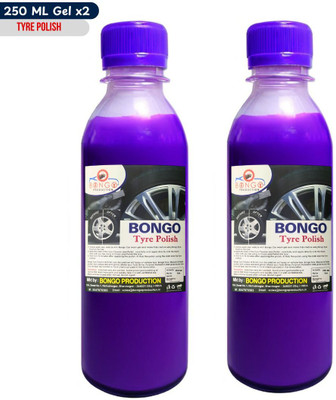 bongoproduction Paste Car Polish for Tyres(500 ml)