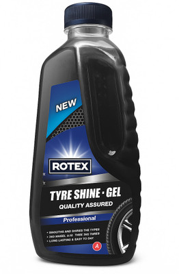 Rotex Liquid Car Polish for Bumper, Chrome Accent, Tyres, Exterior(1000 ml)