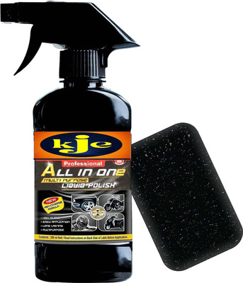 powerteck Liquid Car Polish for Bumper, Dashboard, Exterior, Leather, Metal Parts, Tyres(250 ml, Pack of 1)