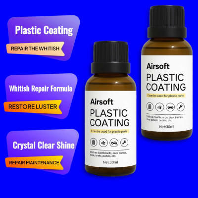 AirSoft Liquid Car Polish for Dashboard(30 ml, Pack of 2)