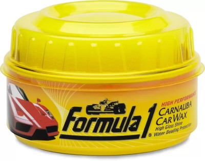 Formula1 Paste Car Polish for Bumper, Chrome Accent, Dashboard, Metal Parts, Exterior(340 g)