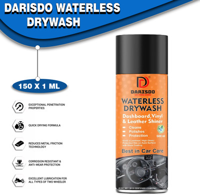 Darisdo Paste Car Polish for Dashboard, Headlight, Tyres, Metal Parts, Chrome Accent, Exterior(150 ml)