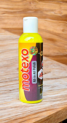 MOTEXO Liquid Car Polish for Metal Parts, Chrome Accent, Bumper, Windscreen, Exterior, Dashboard, Leather, Tyres(200 ml, Pack of 1)