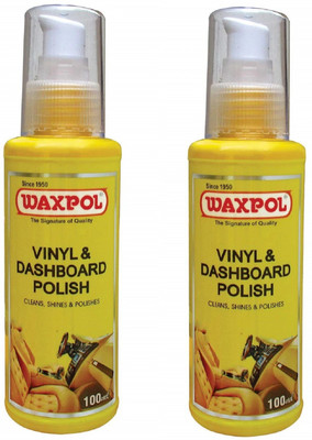 waxpol Liquid Car Polish for Dashboard(200 ml, Pack of 2)