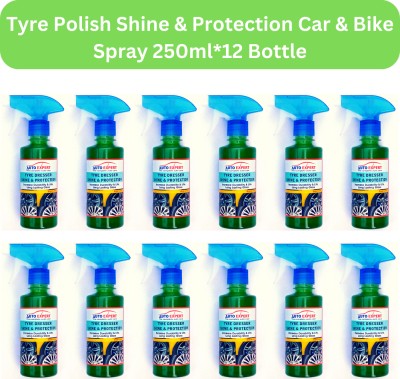 Auto Expert Liquid Car Polish for Tyres, Dashboard(3000 ml, Pack of 12)