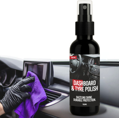 AutoSheen Liquid Car Polish for Bumper, Tyres, Dashboard(100 ml, Pack of 1)