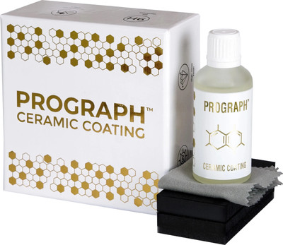 PROGRAPH Liquid Car Polish for Exterior, Metal Parts, Bumper, Chrome Accent, Windscreen, Headlight(50 ml, Pack of 1)