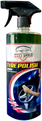 MAXX SHIELD Liquid Car Polish for Tyres, Dashboard(1 ml)
