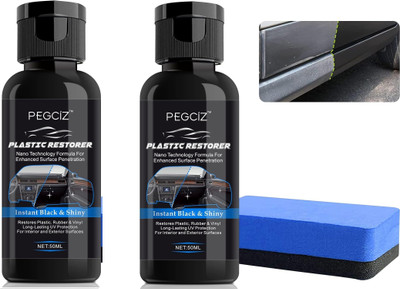 GalaxyCare Liquid Car Polish for Dashboard, Exterior(50 ml, Pack of 2)