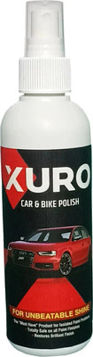 XURO Liquid Car Polish for Metal Parts, Exterior, Chrome Accent, Bumper, Dashboard, Headlight, Leather(200 ml, Pack of 1)