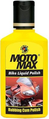 Pidilite Motomax Liquid Polish, Instant shine, metal & plastic surfaces of Bike, Scooter(50 ml, Pack of 1)