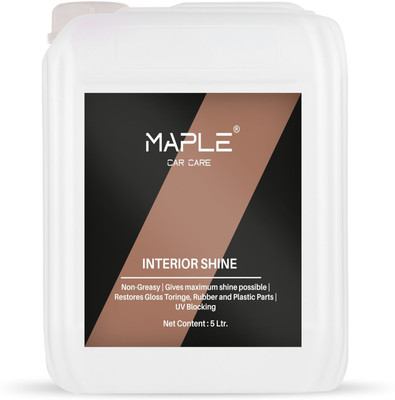 Maple Liquid Car Polish for Dashboard(5 L, Pack of 1)