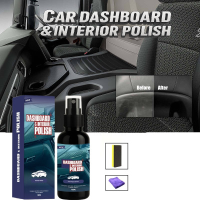 AutoProCare Liquid Car Polish for Dashboard, Leather, Bumper(100 ml, Pack of 1)