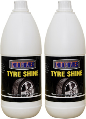INDOPOWER ZNn2015-TYRE SHINER ( 2pc x 1ltr). Combo