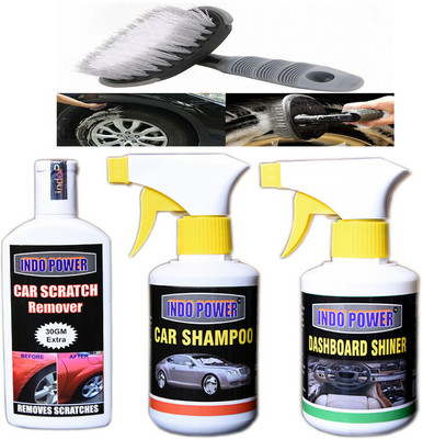 INDOPOWER Liquid Car Polish for Dashboard(600 ml, Pack of 4)