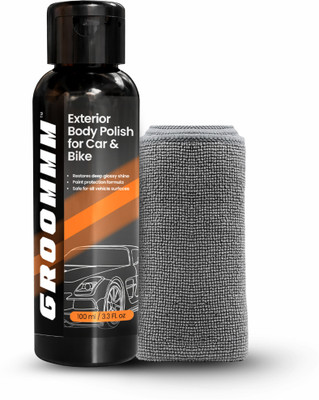 Groommm Paste Car Polish for Exterior(100 ml)