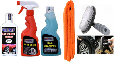 INDOPOWER Liquid Car Polish for Dashboard(600 ml, Pack of 5)
