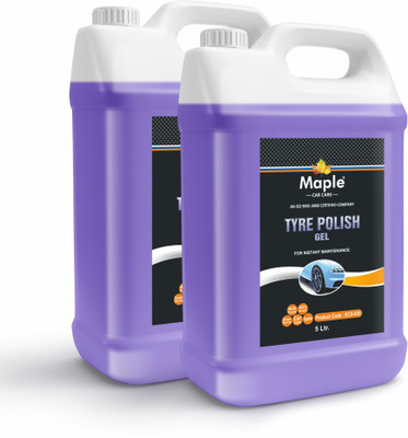 Maple Paste Car Polish for Tyres(10 L, Pack of 2)