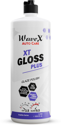 Wavex Liquid Car Polish for Metal Parts, Exterior, Bumper(1 L, Pack of 1)