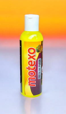 MOTEXO Liquid Car Polish for Metal Parts, Chrome Accent, Bumper, Windscreen, Tyres, Leather, Exterior, Dashboard(200 ml, Pack of 1)