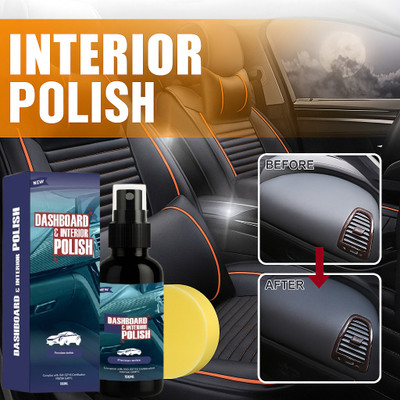 CAREAUTOWIN Liquid Car Polish for Dashboard, Leather(100 ml, Pack of 1)