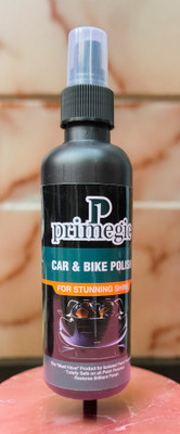 PRIMEGIC Liquid Car Polish for Bumper, Chrome Accent, Dashboard, Exterior, Headlight, Leather, Metal Parts, Windscreen(200 ml, Pack of 1)