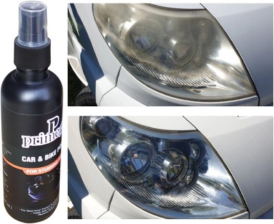 PRIMEGIC Liquid Car Polish for Bumper, Chrome Accent, Dashboard, Exterior, Headlight, Leather, Metal Parts, Windscreen(200 ml, Pack of 1)