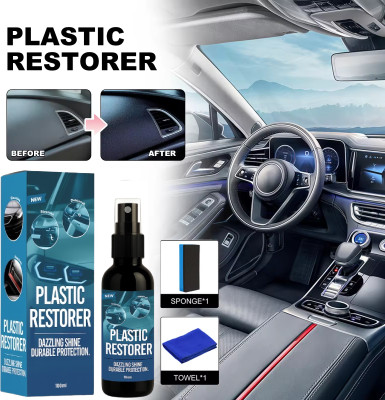 AUTOSWIN Liquid Car Polish for Dashboard, Bumper, Tyres(100 ml, Pack of 1)