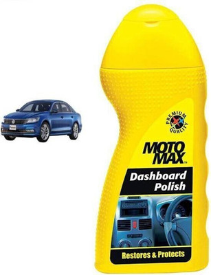 Motomax Liquid Car Polish for Leather, Dashboard(100 ml)