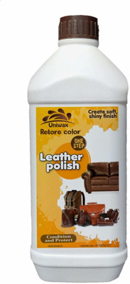 uniwax Liquid Car Polish for Leather, Exterior, Dashboard, Bumper, Exterior, Dashboard(1000 ml, Pack of 1)