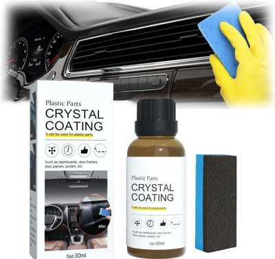 LootZoo Liquid Car Polish for Bumper, Chrome Accent, Dashboard, Exterior, Leather, Metal Parts, Tyres(30 ml, Pack of 1)